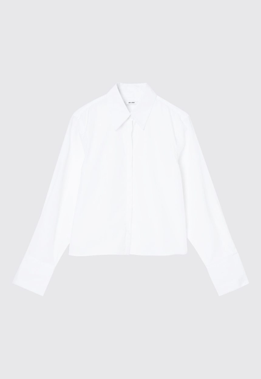 Jac + Jack Pac Cotton Shirt - White